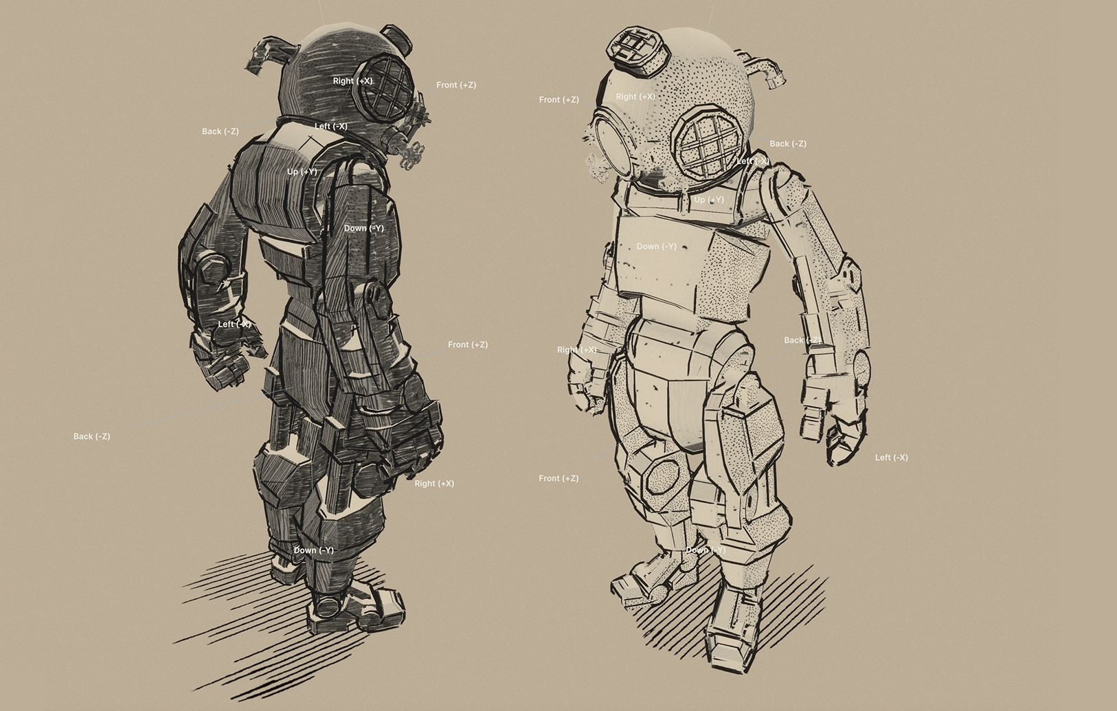 Unity Croquis Editor - Hand-Drawn Sketch Styles for Unity